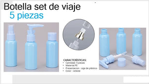 SET DE ALMACENAMIENTO PARA VIAJE